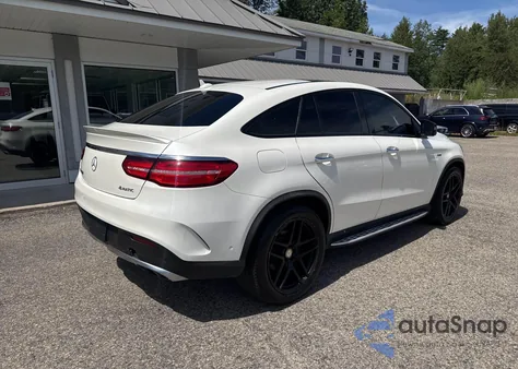 2016 Mercedes-Benz Gle Coupe 450 4Matic из США, поврежденный, VIN 4JGED6EB0GA014374